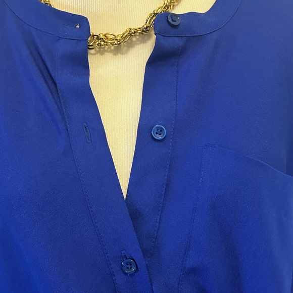 Royal Blue DKYN knee length dress - Picture 5 of 11